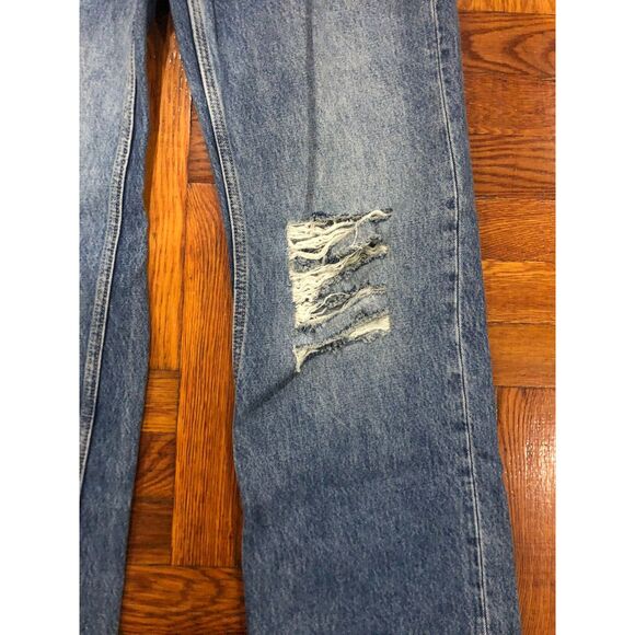 Arizona Jean Co Jeans High Rise Curvy Skater Baggie Fit Loose Wide Leg Size 1 - Picture 7 of 7
